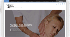 Desktop Screenshot of islandchiropractic.net